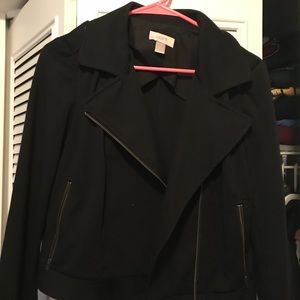 Loft Cropped Motorcycle Jacket